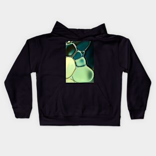 Bubble Blue Kids Hoodie